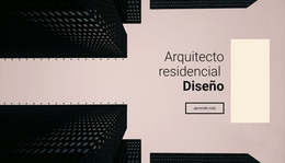 Descarga Gratuita De Diseño De Arquitecto Residencial Plantilla Html