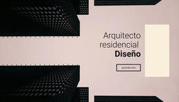 Diseño De Arquitecto Residencial - Página De Destino