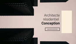 Téléchargement Gratuit De Conception D'Architecte Résidentiel Modèles HTML