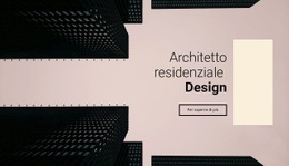 Modello HTML5 Multiuso Per Progettazione Dell'Architetto Residenziale