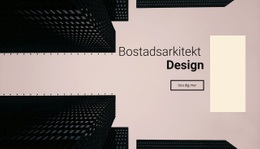 Gratis Nedladdning För Bostadsarkitektdesign HTML-Mall