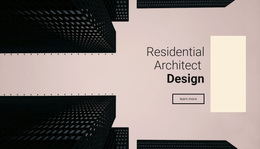 Residential Architect Design - Responsive Website Templates