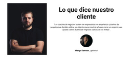 Testimonails De Negocios - Plantilla HTML Gratuita