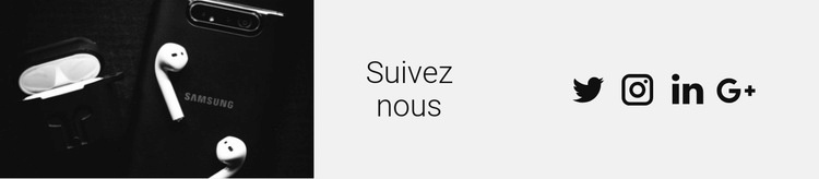 Gardez pour les mises à jour Créateur de site Web HTML