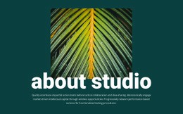 A Jungle Stúdióról - Online HTML Page Builder