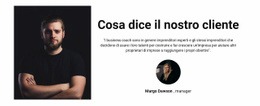 Testimoni D'Affari - Bellissimo Modello Di Sito Web