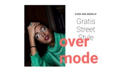 Over Gratis Streetstyle - Geweldig WordPress-Thema