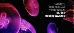 Выбор Морепродуктов – Адаптивный Шаблон Веб-Сайта
