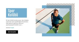 Spor Kulübü - Sayfa Teması