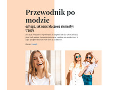 Przewodnik Po Modzie - Kod Szablonu HTML