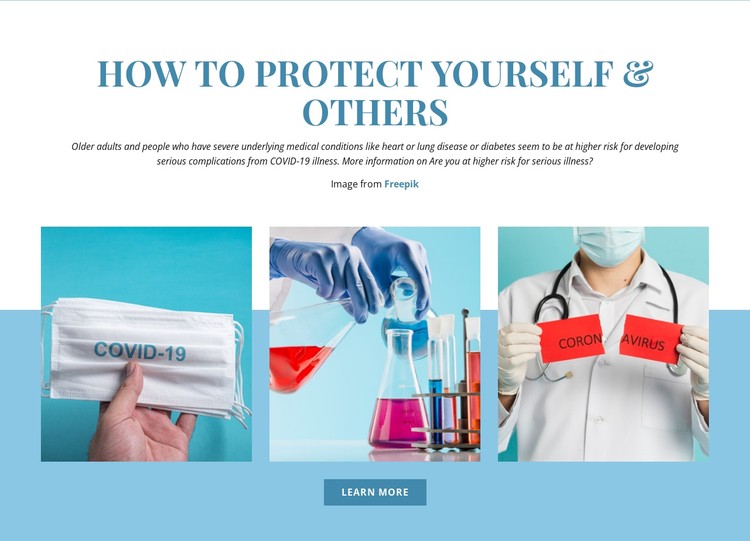 How to Protect Yourself CSS Template