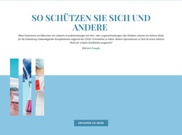 So Schützen Sie Sich - HTML-Landingpage