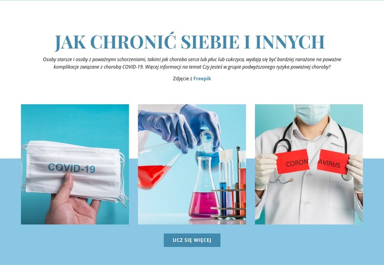 Jak się chronić Szablon CSS