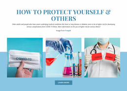 How To Protect Yourself - Free Website Template