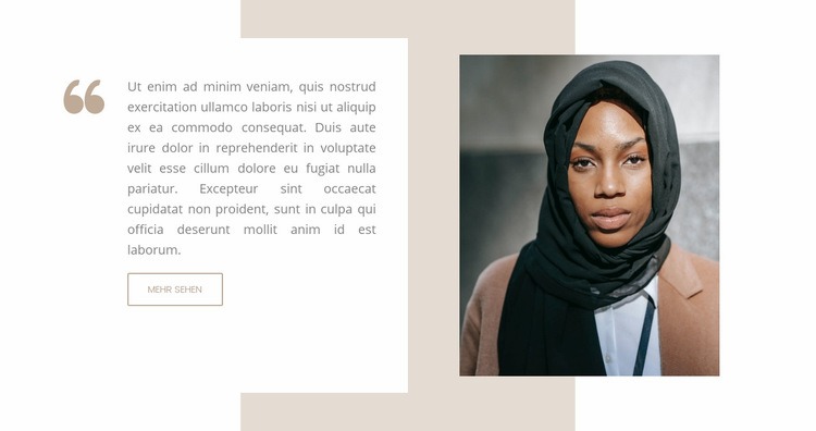 Moderne Welt Website design