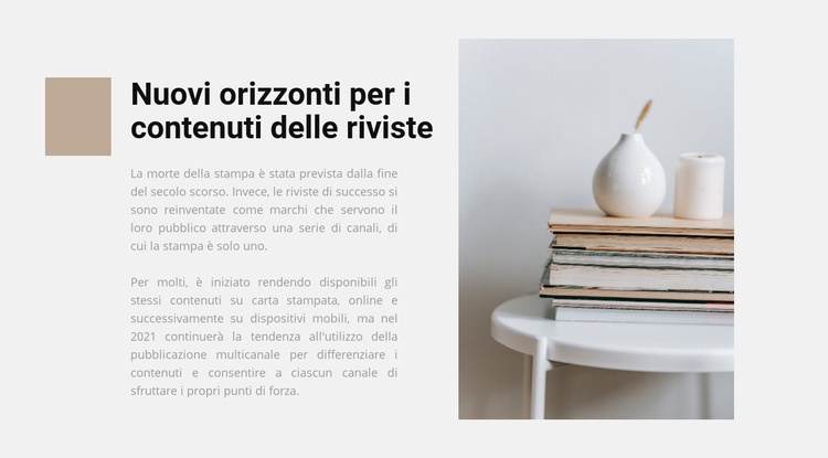 Semplici soluzioni per interni Progettazione di siti web