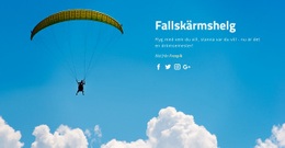 Fallskärmshelg - Anpassningsbar Professionell Design