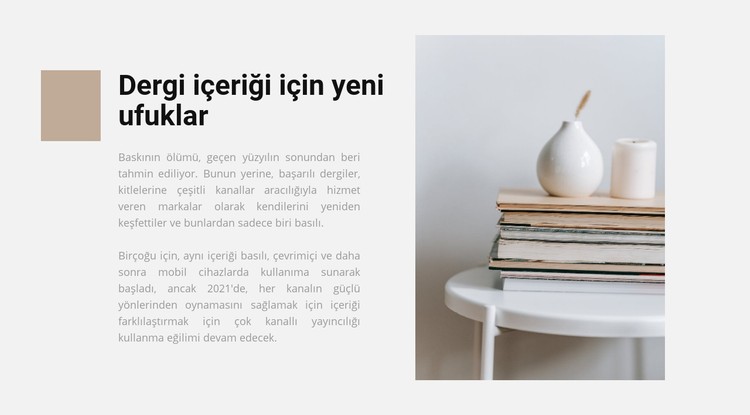 Basit iç çözümler CSS Şablonu