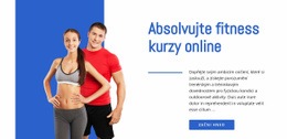 Fitness Kurzy Online – Responzivní HTML5 Šablona