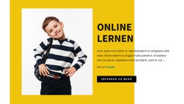 HTML-Seitendesign Für Grafikdesign Für Kinder