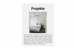 Projekte Zur Umsetzung - Professionelle Landingpage