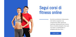 Corsi Di Fitness Online - Tema WordPress Multiuso