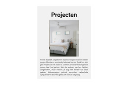 Projecten Voor Implementatie - HTML-Sjablooncode