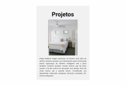 Projetos Para Implementação - Protótipo De Site