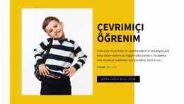 Çocuklar Için Grafik Tasarım Için HTML Sayfa Tasarımı