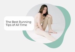 Exclusive Web Page Design For Comfortable Clothing For Sports