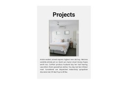 Projects For Implementation - Beautiful Web Page Design