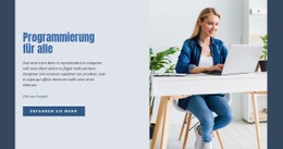 Programmierung Für Alle - Vorlagen Website-Design