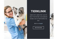 Veterinärdienste - Professionelle Landingpage