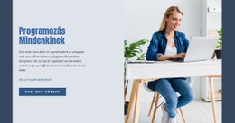 Programozás Mindenkinek - Többcélú Webdesign