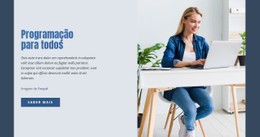 Programação Para Todos Modelo Gratuito