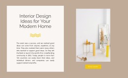 Yellow Decor Premium Template