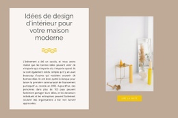 Décor Jaune - HTML Writer