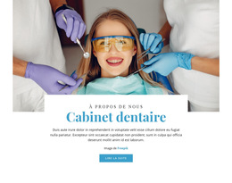 Blanchissement Dentaire : Modèle De Site Web Simple