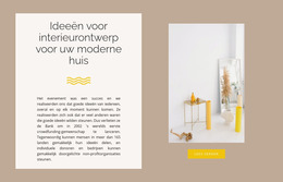 Geel Decor - Joomla-Websitesjabloon