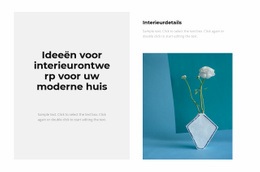 Trendy Interieur - Gebruiksvriendelijke Websitebouwer