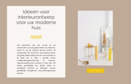 Geel Decor - Aanpasbare Professionele Websitebouwer