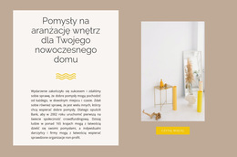 Żółty Wystrój - Łatwy W Użyciu Motyw WordPress