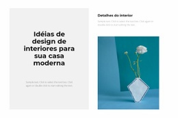 Modelo On-Line Gratuito Para Interior Moderno