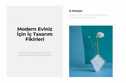 Modaya Uygun Iç Mekan - HTML Designer