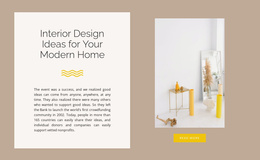 Yellow Decor - Website Template Download
