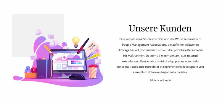 Bewertung durch unsere Kunden HTML Website Builder