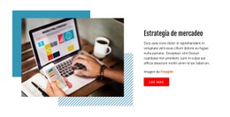 Estrategia De Mercadeo: Maqueta De Sitio Web Definitiva