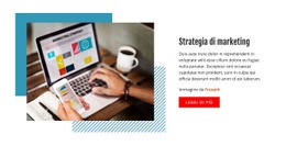 Strategia Di Marketing - Mockup Del Sito Web Definitivo