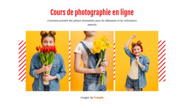 Cours De Photographie En Ligne - Modèle Gratuit