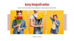 Kursy Fotografii Online - Darmowy Szablon